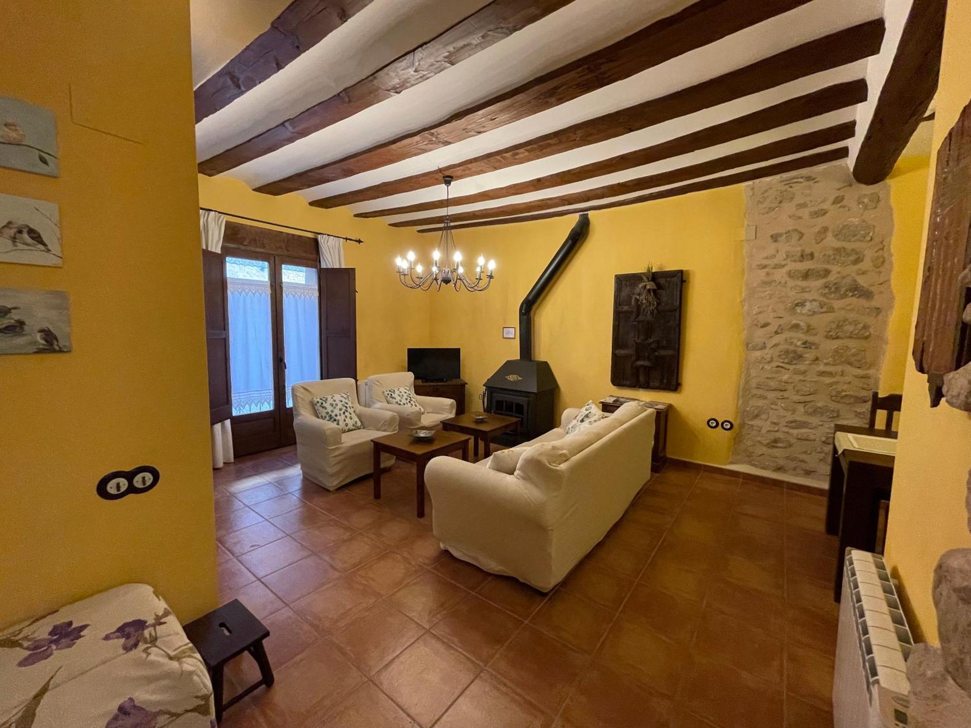Casa Lidia - Antigua Posada Real วาลเดร์โรเบรส ภายนอก รูปภาพ